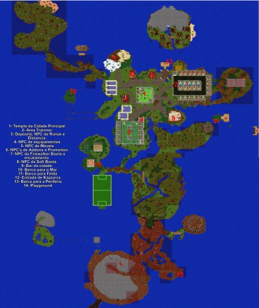 Mapa da Simple City